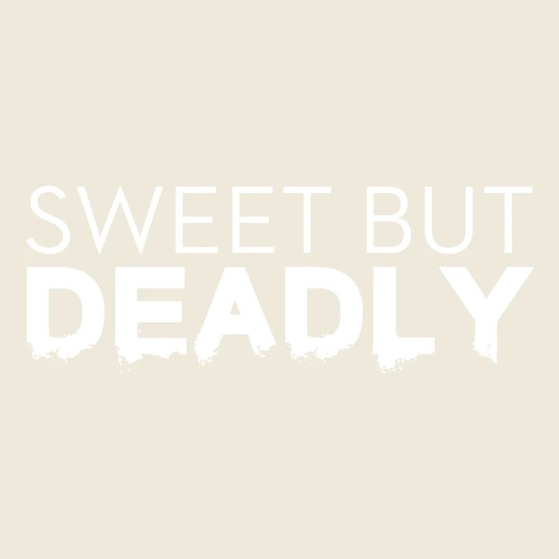 Une typographie douce mais mortelle