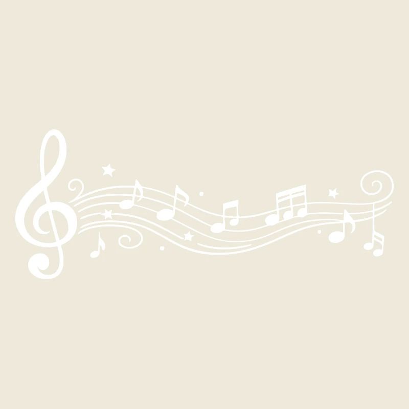 Notes musicales Clés de mélodie