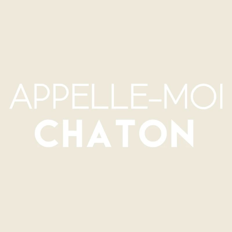 Appelle moi chaton