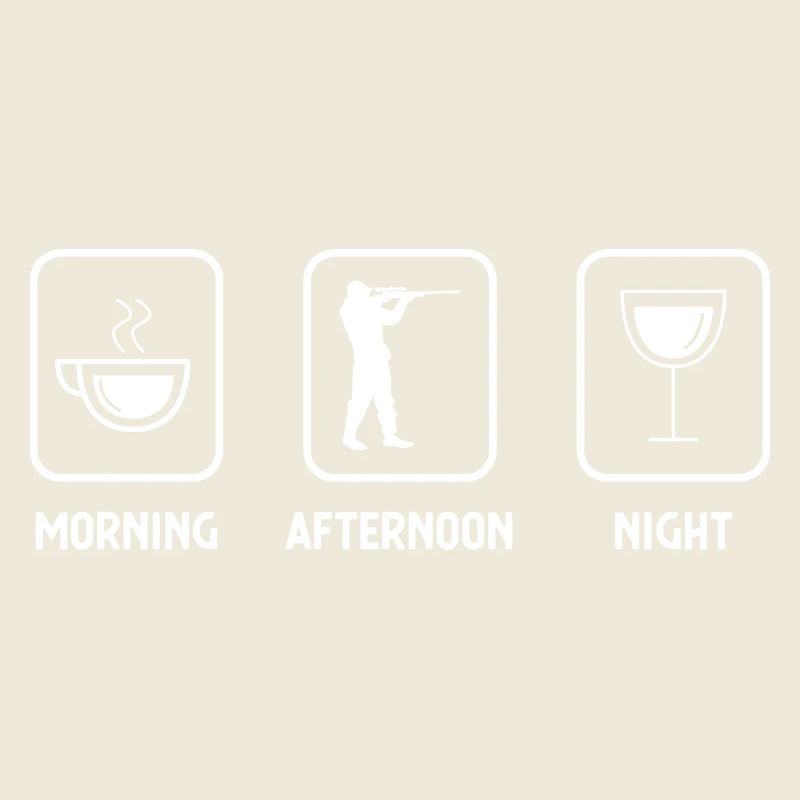 Morgens Nachts und Jagen 1 -