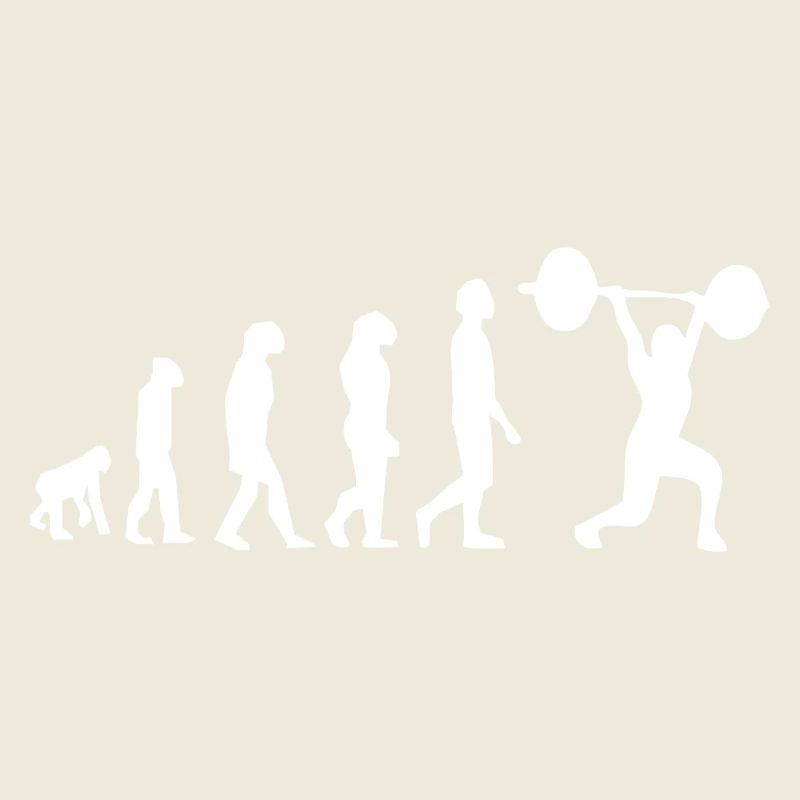 Evolution des Gewichthebens