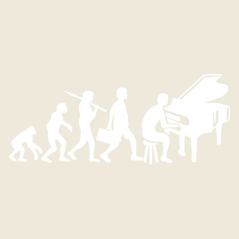 Evolution Touches d’instrument de piano Jouer de la musique