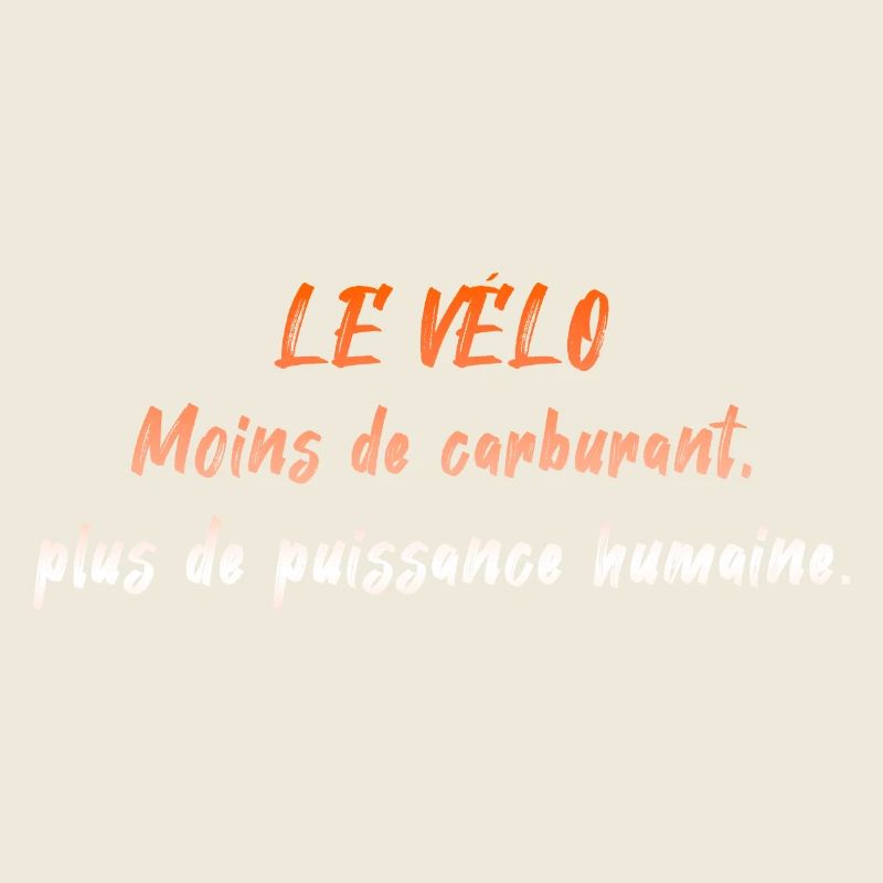 Moins de carburant plus de puissance humaine