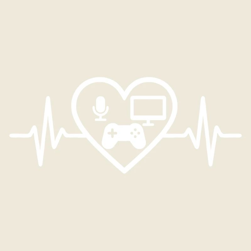 Streaming Gamer Heart Micro Screen Controller