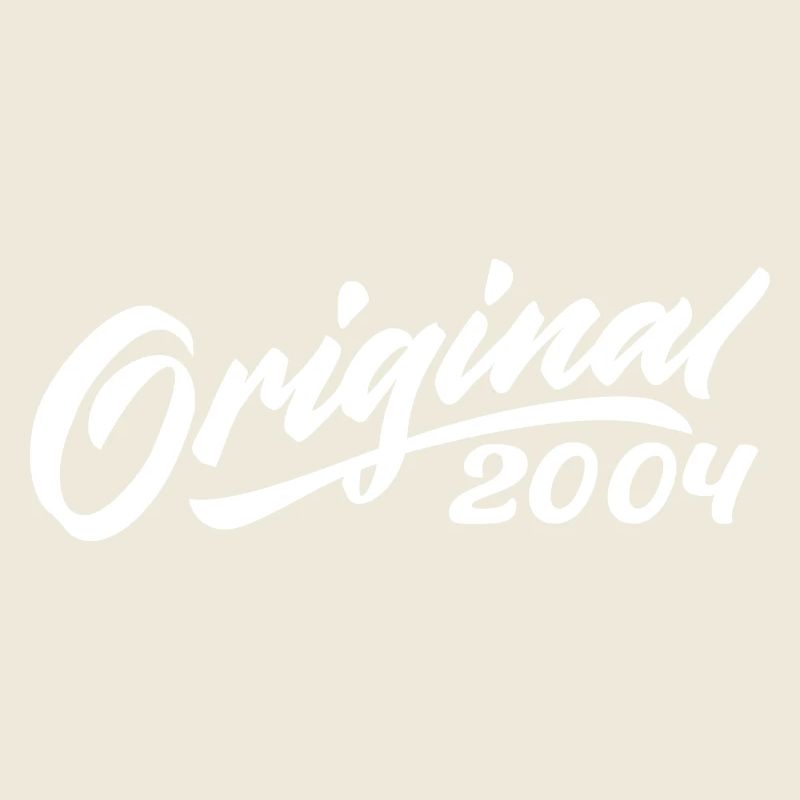 Original 2004 Geburtstagsgeschenk 2004