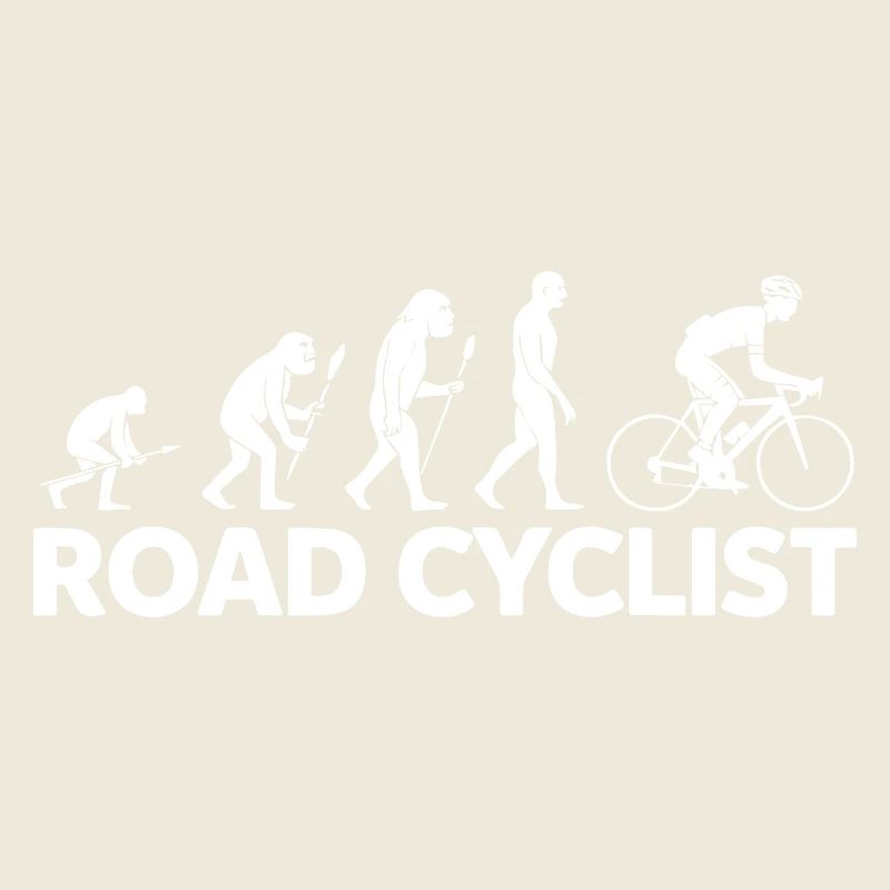 Road Cyclist - Evolution mit Humor