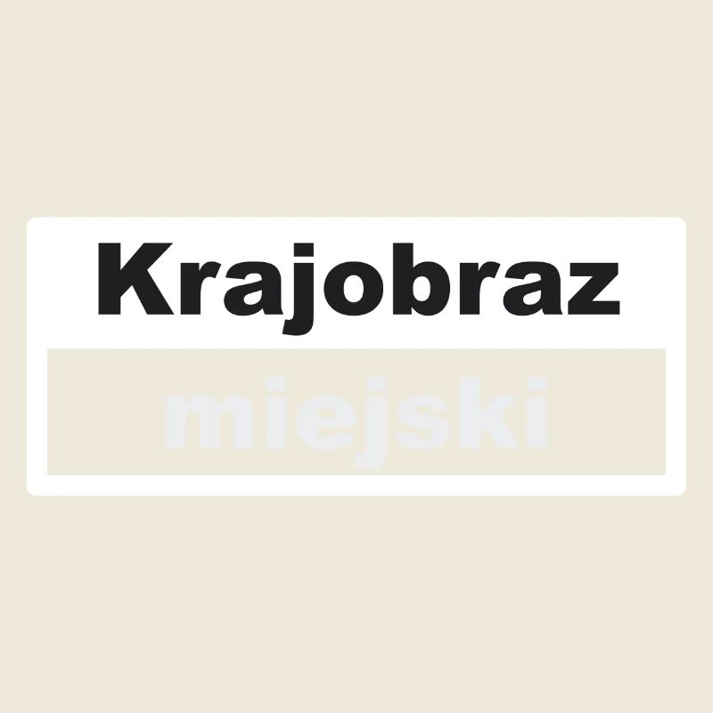 Cityscape Typography Polish