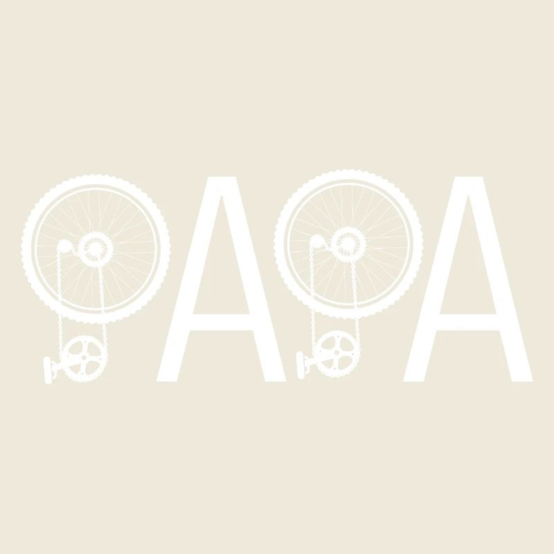 Radspoke Typography: Bicycle Font Dad