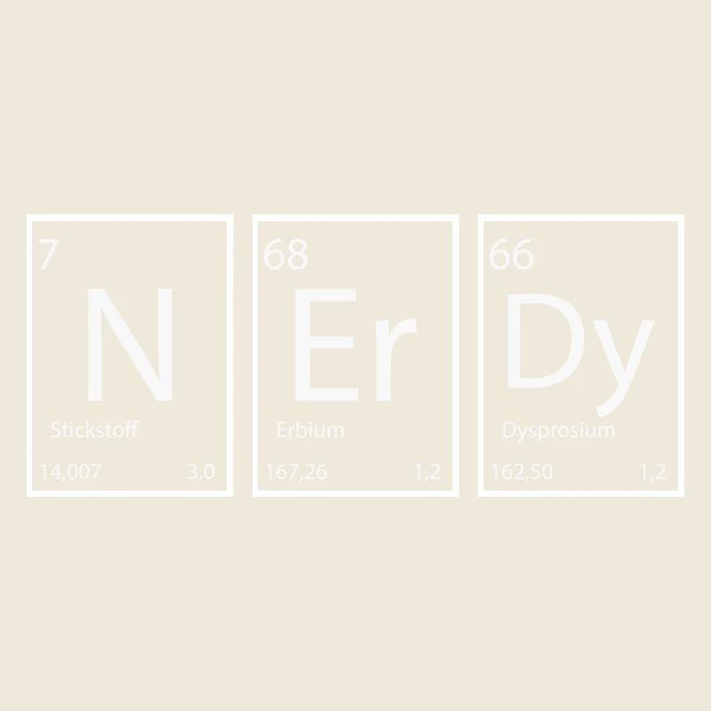 Nerdy Nerd Sayings Elements