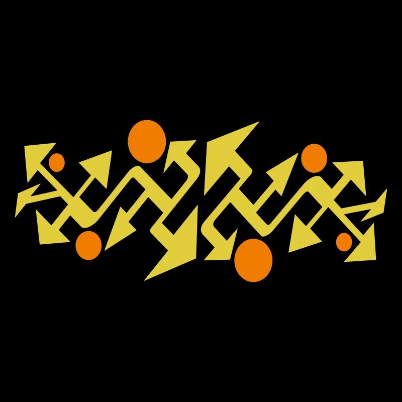Motif abstrait de Cean