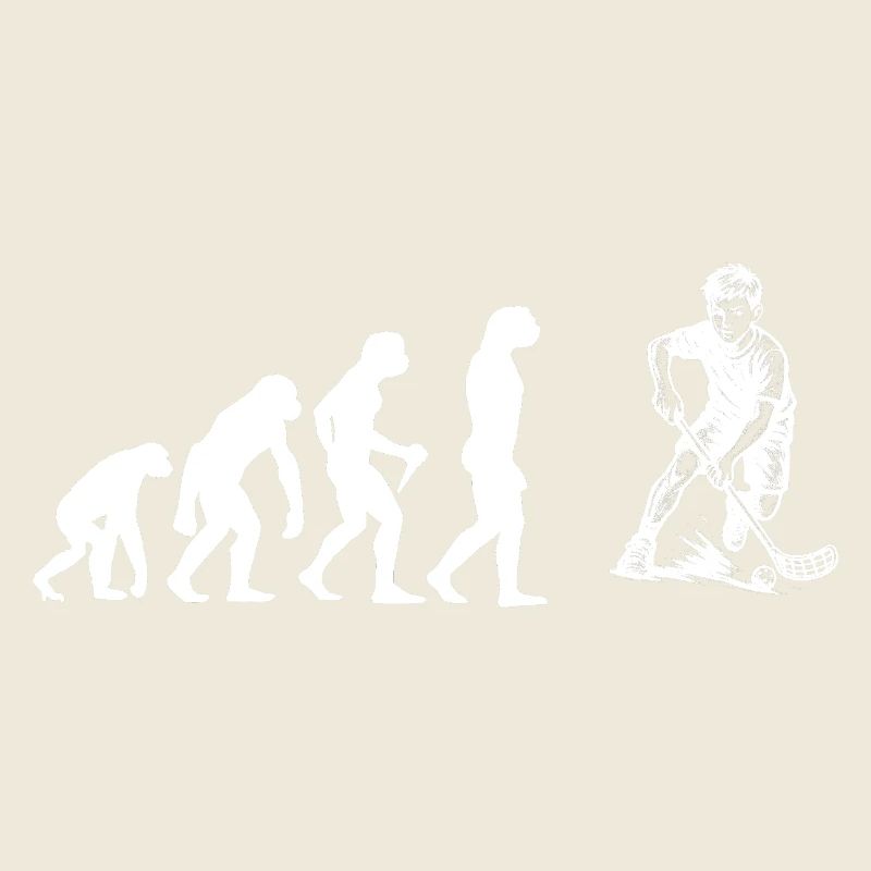 Einfach Floorball zeitloses Design