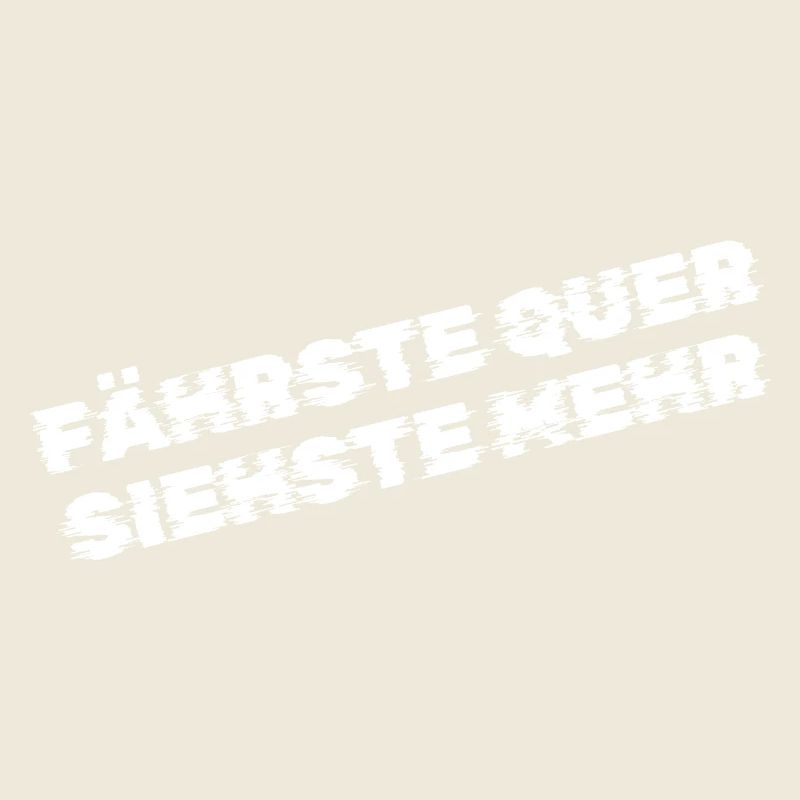 Fährste quer, siehste mehr – Drift & Tuning Spruch