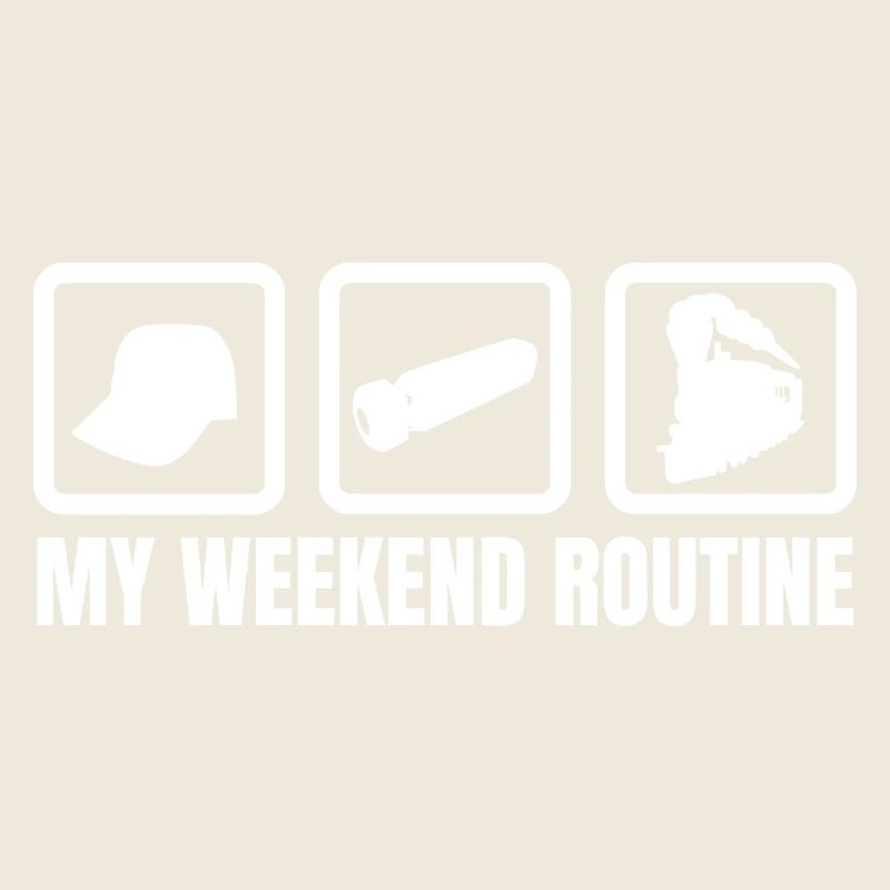 My weekend routine