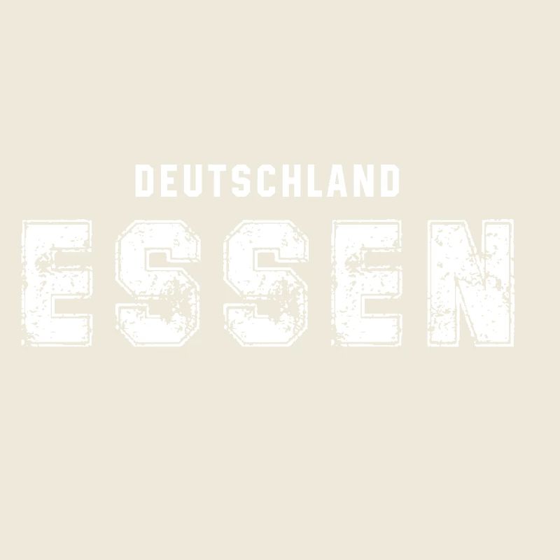 Allemagne Essen - Conception de texte délavée