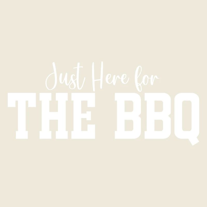Je suis juste là pour le barbecue
