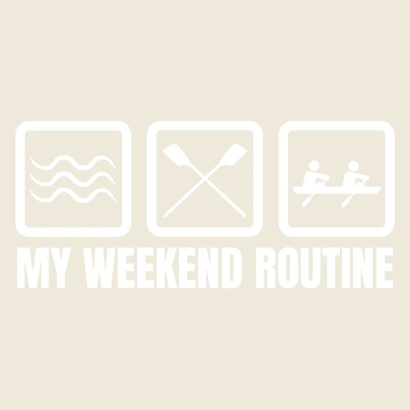 Week-end amusant des rameurs