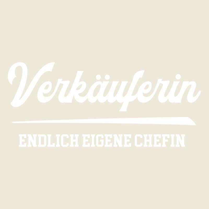 Verkäuferin Endlich Eigene Chefin Verkauf Handel