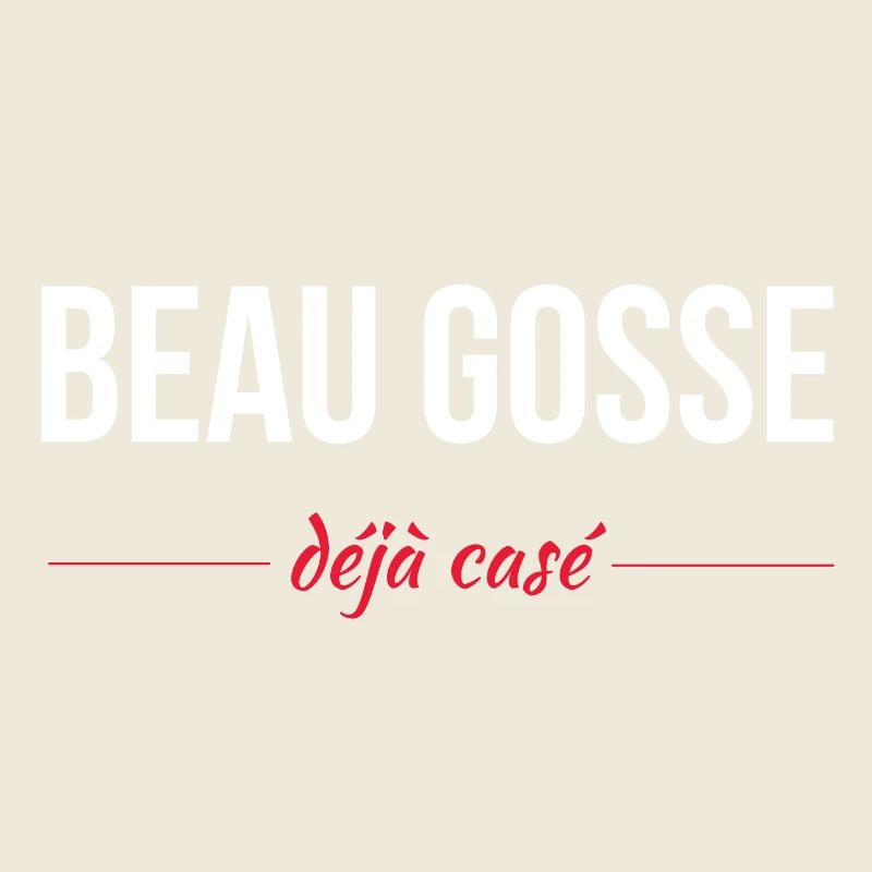 Beau gosse déja casé
