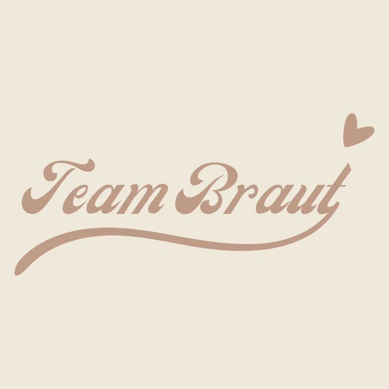 Team Braut -team de la mariée