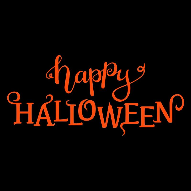 Joyeux lettrage d’halloween