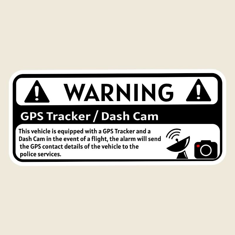 Avertissement GPS DashCam