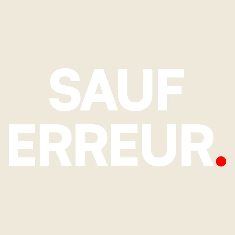 Sauf erreur