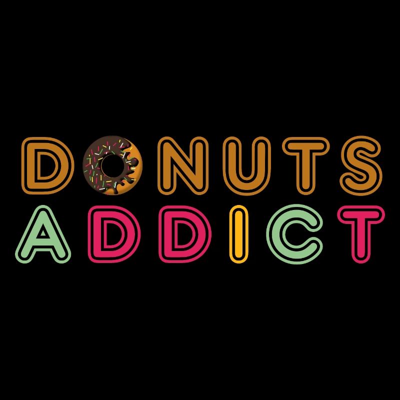 Donuts addict choco