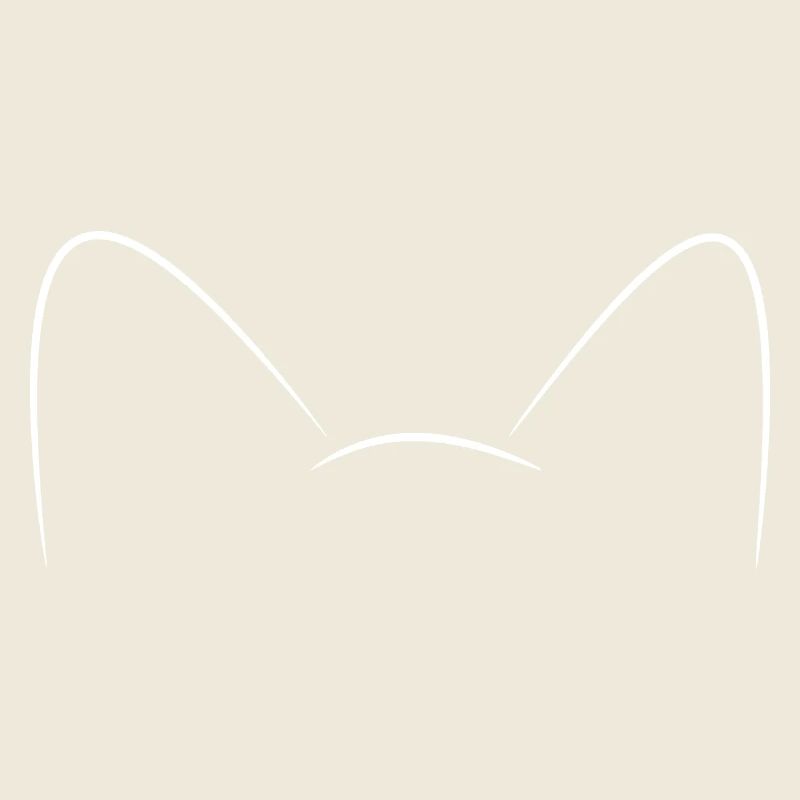 Cats ears white
