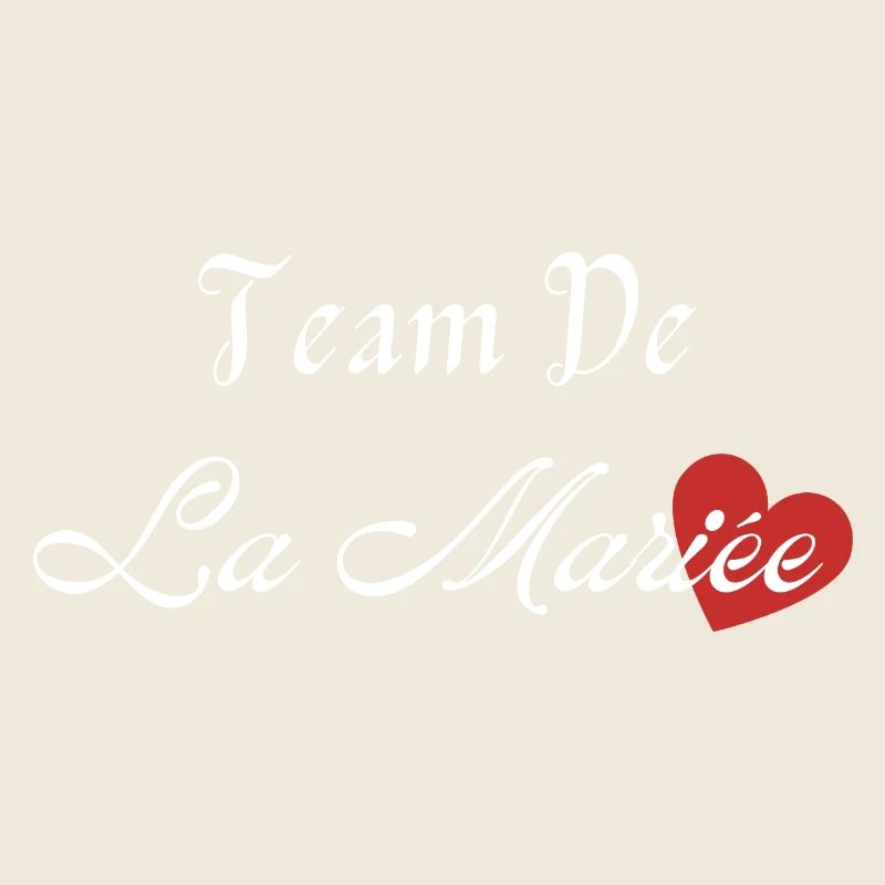 team de la Mariée
