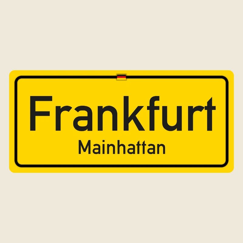Frankfurter Ortsschild