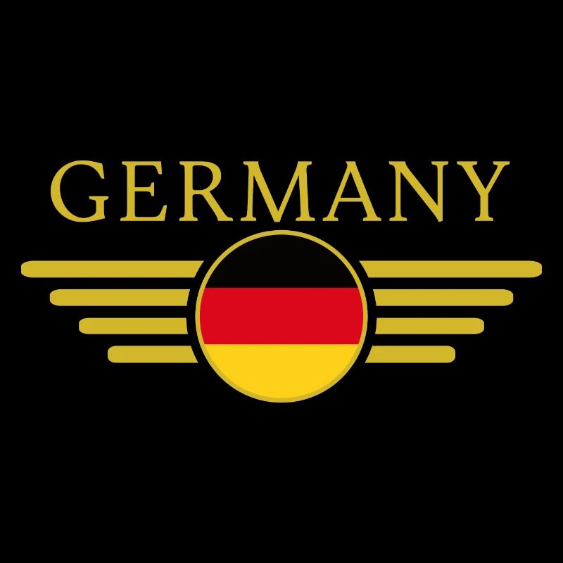 I Love Germany, Elegance Style Design T-Shirt