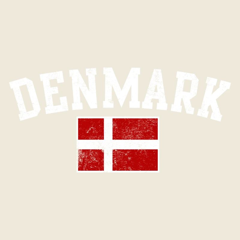 Typographie du drapeau arche du Danemark