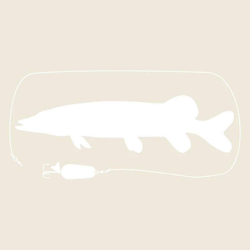 Hecht mit Löffelblinker