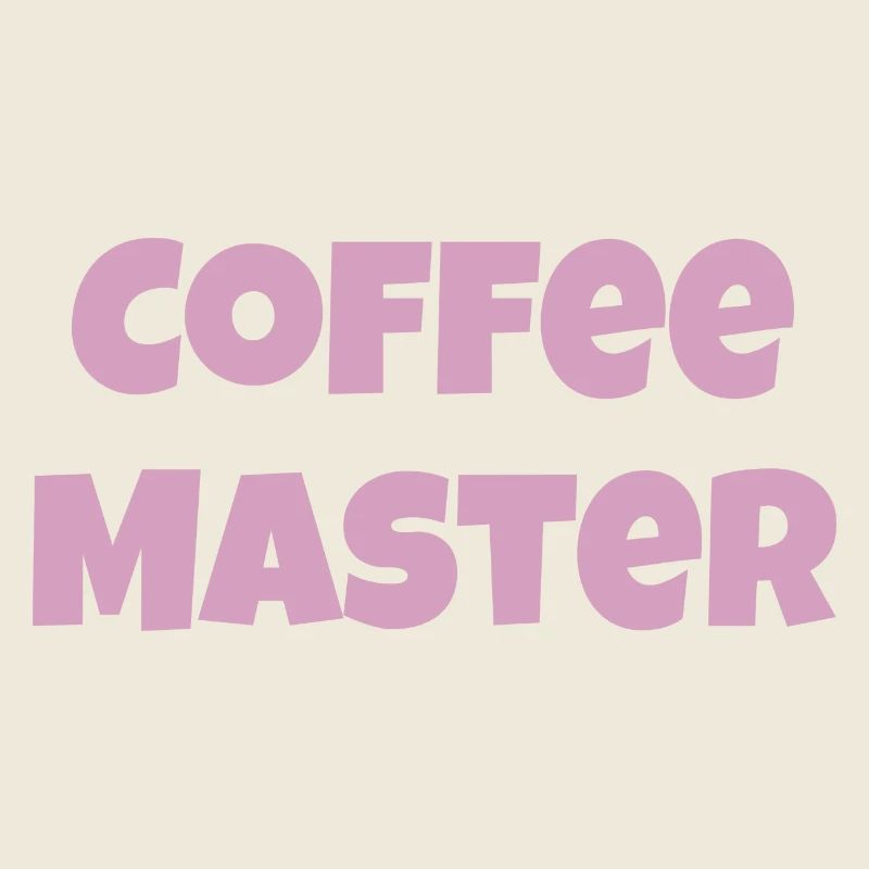 Coffee Master, coffee lover gift slogan