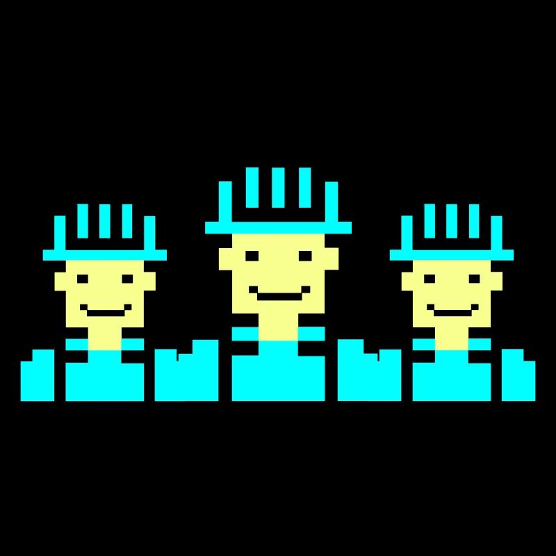 Ouvrier du bâtiment Pixel 02