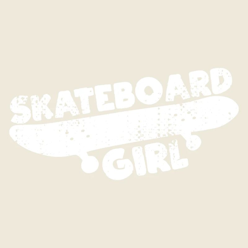 Fille de planche à roulettes