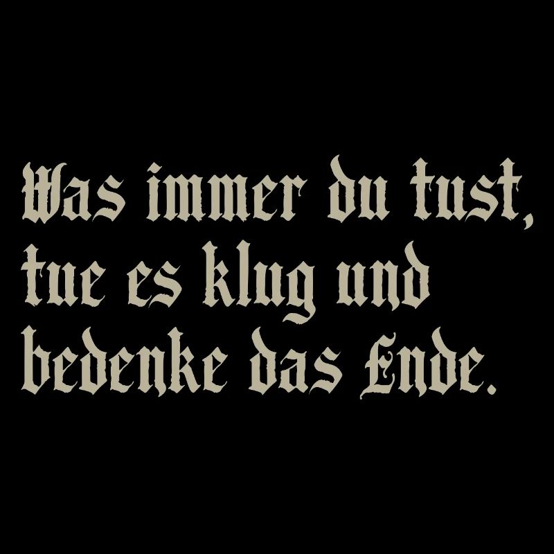 was immer