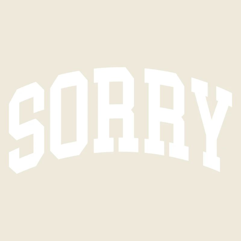 sorry