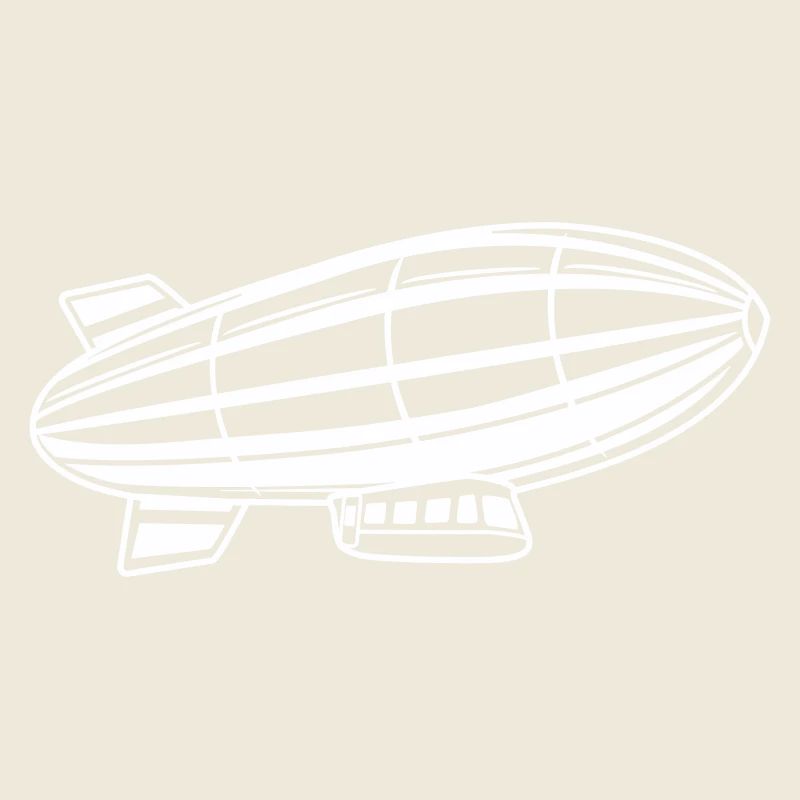 Airship Silhouette Zeppelin