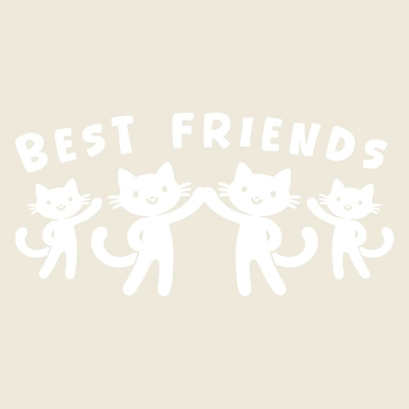 Beste Freunde Katzen