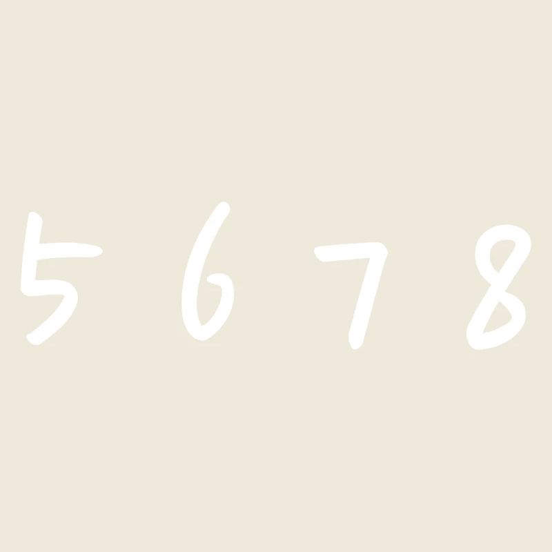 et 5, 6, 7, 8.