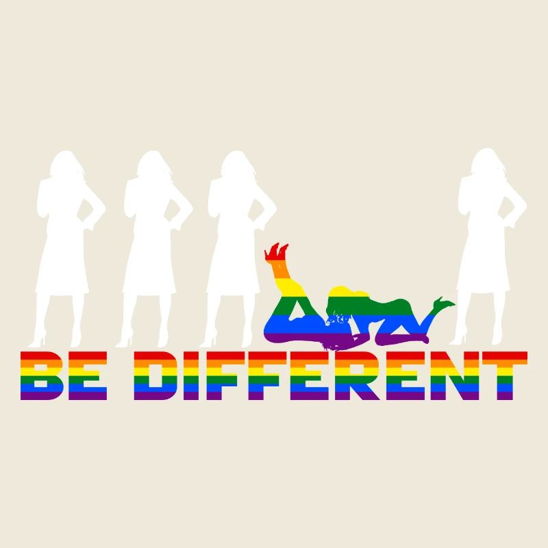 Gay Pride - Frauen - Be different