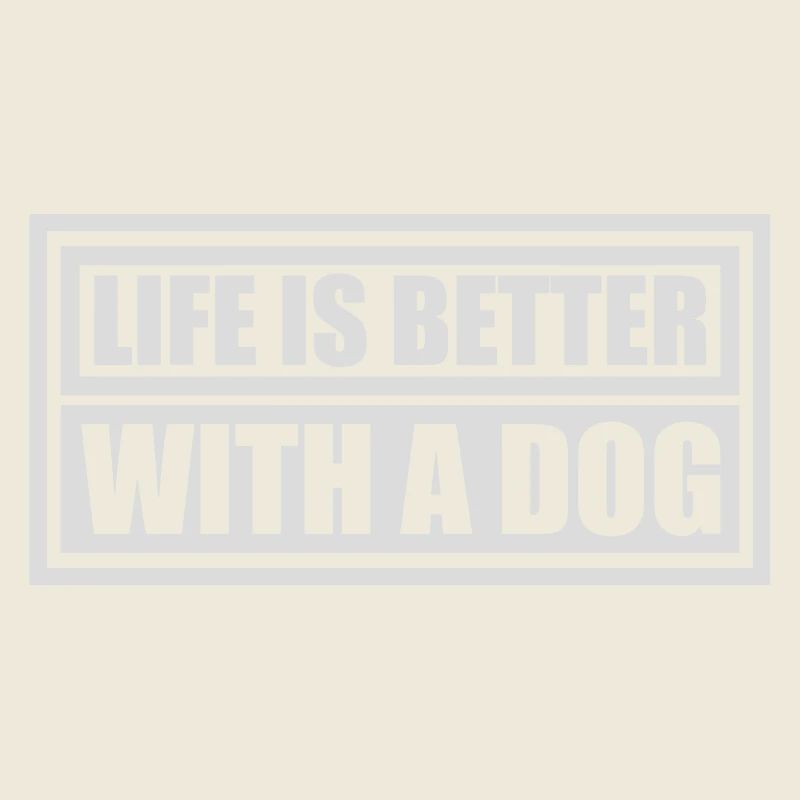 better with a dog