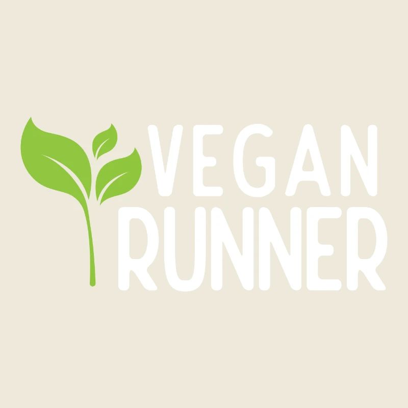 Coureur végétalien