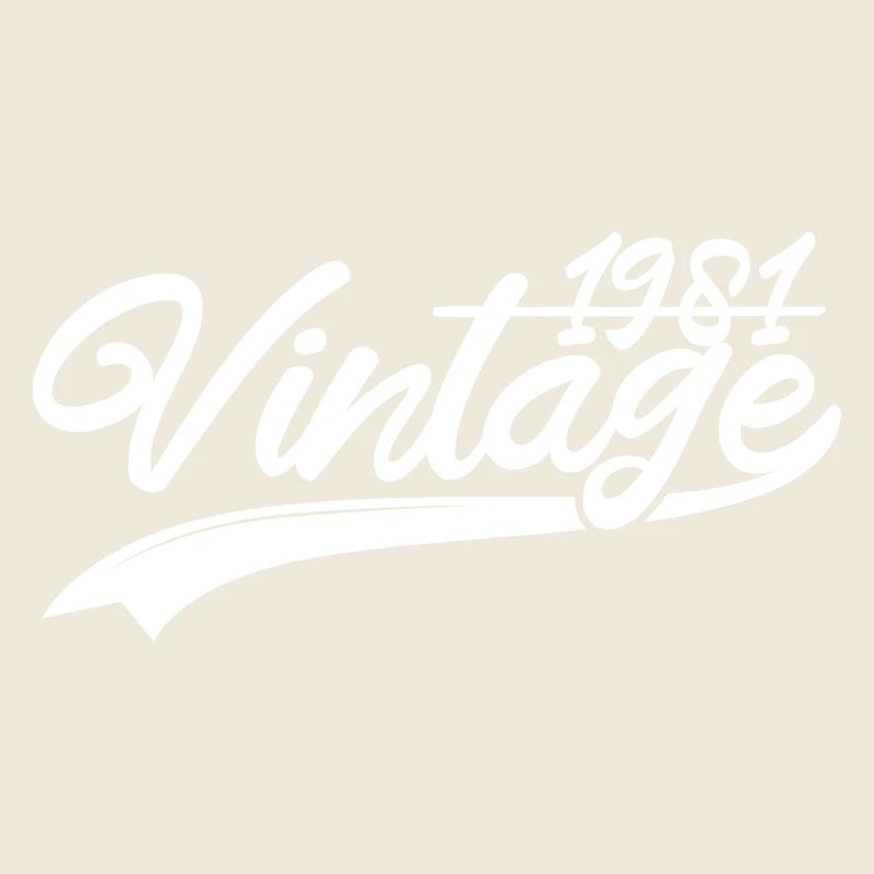Millésime 1981 Cadeau d’anniversaire 1981