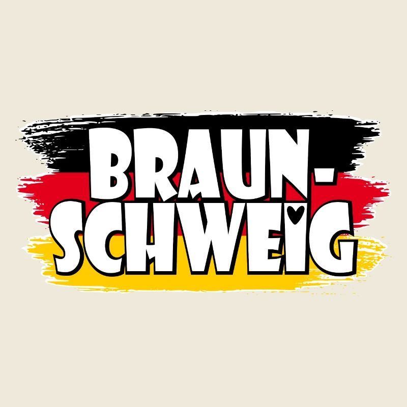 Drapeau de Braunschweig Allemagne