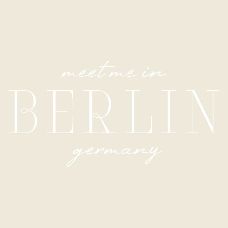 Berlin T-Shirt: Trendy, lebendig, einzigartig
