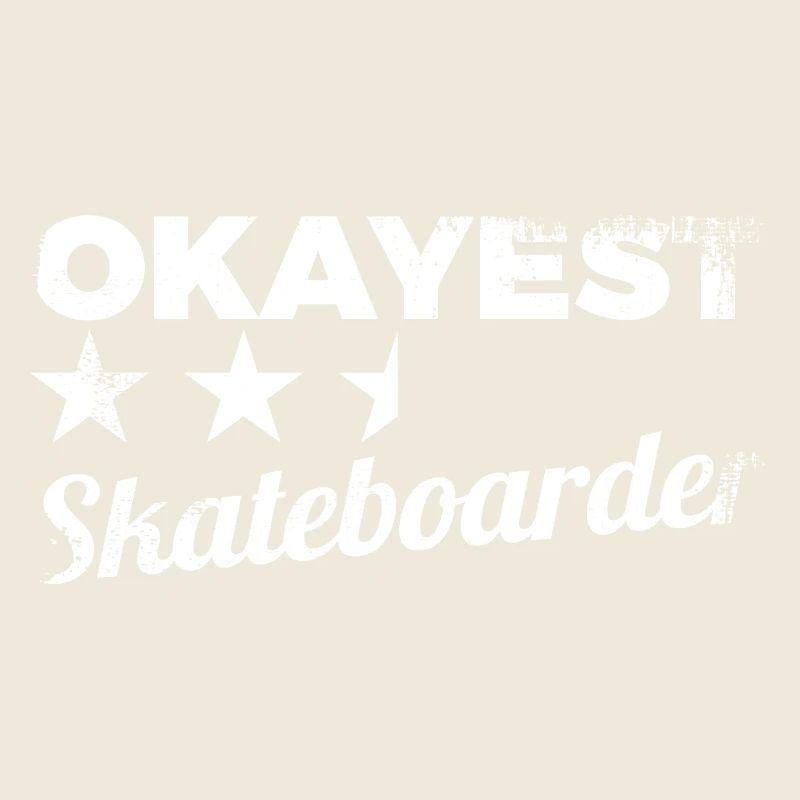 Durchschnittlicher Skateboarder