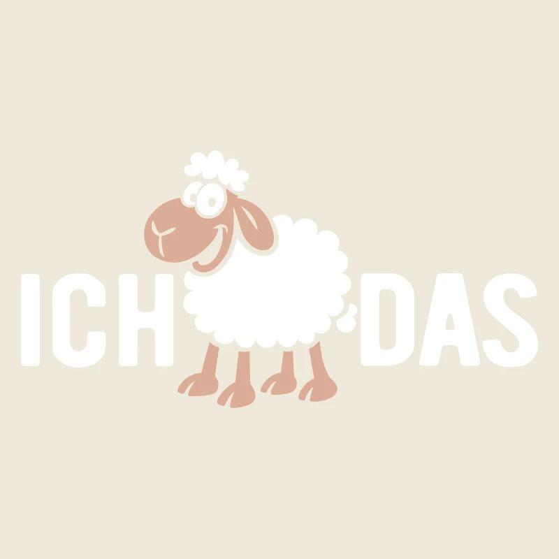 Je suis un mouton - jeu de mots avec mouton