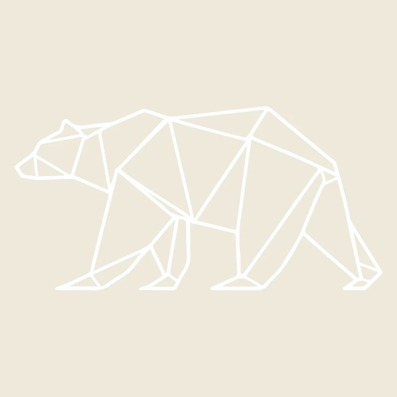 Bear Grizzly Polar Bear Polygon
